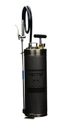 pulvérisateur de pesticide en métal du noir 12L avec le bec 19x19x69cm de poignée en T et de fan